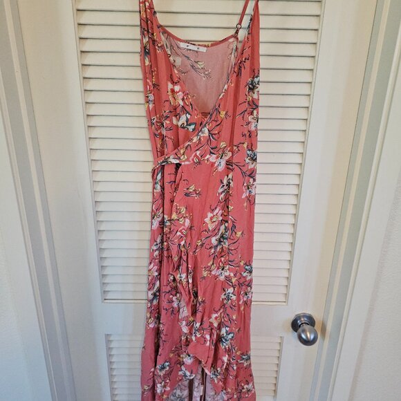 Tropical Wrap Dress - Picture 1 of 2